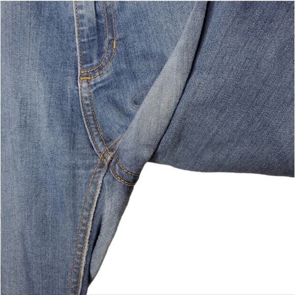 FREE PEOPLE HI RISE ROLLER SKINNY JEANS WOMEN'S SIZE 27 MEDIUM WASH - Picture 8 of 16